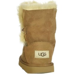 Bottes UGG Enfant Mixte Bailey Button II Mouton Teint Artificiel