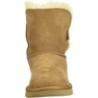 Bottes UGG Enfant Mixte Bailey Button II Mouton Teint Artificiel